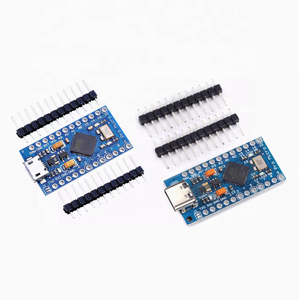 프로 마이크로, Atmega32U4 USB 업데이트 프로그램 채택 5V/16M 단일 칩 마이크로컴퓨터 개발 보드 - Product Image 1