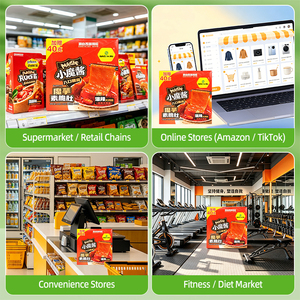 Snacks Veganos Instantáneos Saludables de Konjac al por Mayor para Adultos, en Bolsa, Ideales para la Oficina - Product Image 4