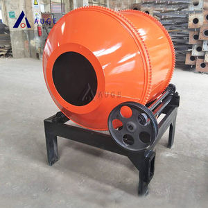Mixer beton baja karbon 500L, desain Drum beton semen Mini Mixer beton hidrolik dengan Drum pembalik - Product Image 3