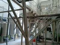 Sécheur par pulvérisation pour levure de bière à prix d'usine, équipement de séchage à air chaud contrôlé par PLC, en acier inoxydable de qualité alimentaire Ti