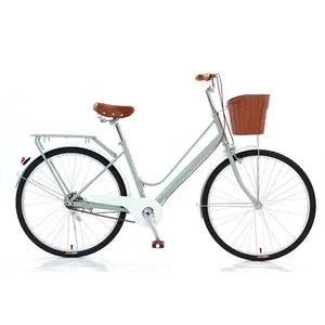 热卖女士26英寸复古城市自行车高品质老式OEM ODM批发