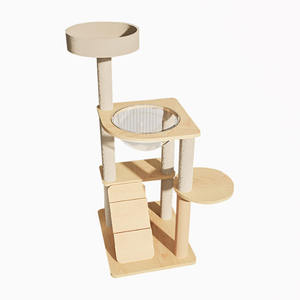 <span class=keywords><strong>Arbre</strong></span> à <span class=keywords><strong>chat</strong></span> tour à plusieurs niveaux pour <span class=keywords><strong>chat</strong></span> <span class=keywords><strong>avec</strong></span> poteaux à gratter <span class=keywords><strong>en</strong></span> Sisal et perchoirs pour grands chats maison de jeu pour chaton - Product Image 2