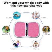 Nouvelle plaque vibrante portable Crazy Fit ABS pour la musculation à domicile
