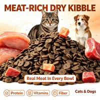 Fournisseur en gros d'aliments pour animaux de compagnie : Croquettes sèches riches en protéines, alimentation complète quotidienne pour chats et chiens, riches en vitamines et en fibres