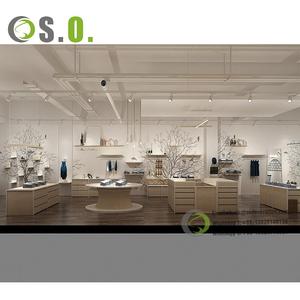 บูติกร้านค้าเด็กอุปกรณ์ติดตั้งรองเท้าเด็กแสดงร้านขายเสื้อผ้าเด็กกระชับร้านเด็กออกแบบตกแต่งภายในสําหรับร้านค้าปลีก - Product Image 2