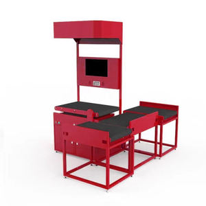 Aangepast instelbaar gewicht-/volume-scan DWS-systeem bandtransportband kartonnen pakket sortering voor retail logistiek - Product Image 2