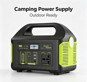 Nouvelle Station d'Énergie Portable 500W 2026, Générateur Solaire LiFePO4 461Wh avec Onde Sinusoïdale Pure, Batterie Externe et Lampe Torche - Expédition Rapide - Product Image 2