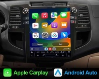 Radio para Auto con Pantalla IPS Tesla de 12.1 Pulgadas y Sistema Android para Toyota Fortuner 2007-2015, Reproductor Multimedia con Navegación GPS, Carplay y Bluetooth