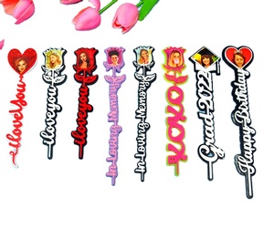 Rosa in Acrilico per Sublimazione, Rosa Bianca per Sublimazione 'Ti Amo' - Product Image 1