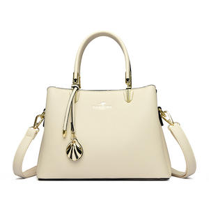 Sac à main pour femme en cuir PU de haute qualité, avec fonction antivol, design durable, polyester, décontracté, luxueux, décoration à rivets. - Product Image 3