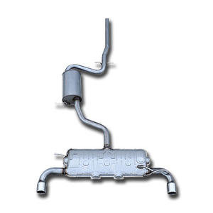 Tuyau d'échappement Flexible de silencieux d'échappement de Performance avec diffuseur pour VW <span class=keywords><strong>Golf</strong></span> <span class=keywords><strong>6</strong></span> MK6 2009-2016 mise à niveau réaménagée vers <span class=keywords><strong>R20</strong></span> <span class=keywords><strong>GTI</strong></span> - Product Image 2