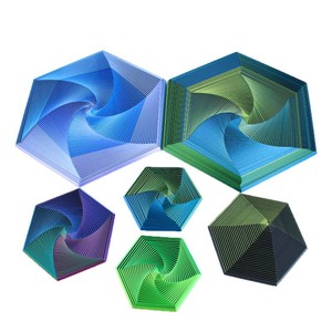 <span class=keywords><strong>3D</strong></span> In Hình Lục Giác Xoắn Ốc Tháp Giải Nén Ảo Tưởng Đồ Chơi Căng Thẳng Cứu Trợ Fidget Đồ Chơi - Product Image 1