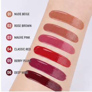 Organic Mineral Long Lasting 4ml Electroplated Gold <b>Lip</b> <b>Gloss</b> Tube Sample Size for Daily Makeup Private Label Vendor - Product Image 2