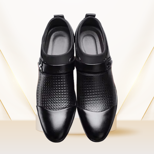 Precio de fábrica Oficina personalizada Zapatos de cuero Vestido de los hombres de cuero con cordones Colores mezclados Formal Oxford Fiesta de bodas - Product Image 4