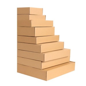 Custom Delivery <b>Moving</b> Kraft Paper Gift <b>Box</b> T Shirt Clothing Apparel Packaging Paper <b>Box</b> - Product Image 5