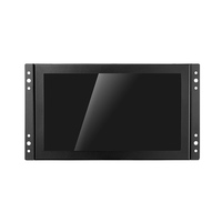 Monitor de marco abierto industrial LCD de pantalla ancha de 8 pulgadas 1280*720 con interfaz AV VGA BNC de 1/2"