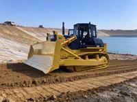 Bouteur sur chenilles de 23 tonnes, 175 kW, 238 CV, forte force de poussée, entretien facile, pour travaux de terrassement dans les mines de calcaire et préparation du terrain pour les parcs éoliens