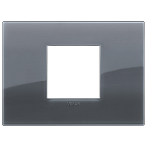 Vimar Reflex Plate Smoked Grey 12.2x9 Cm <b>Wall</b> <b>Covering</b> - Product Image 1