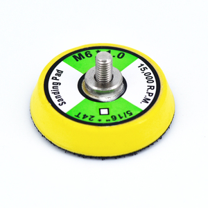 Custom <span class=keywords><strong>2</strong></span> Polegada Gancho <span class=keywords><strong>Loop</strong></span> Lixar Backing Pad com Espuma Macia Camada Tampão para Broca Ar Die Grinder Sander Rotary Tool - Product Image 5