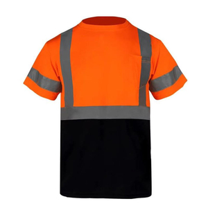 Abbigliamento ad Alta Visibilità all'Ingrosso, Magliette Traspiranti in Tessuto Bird Eye, Camicie di Sicurezza per <span class=keywords><strong>Lavoro</strong></span> e Costruzioni - Product Image 4