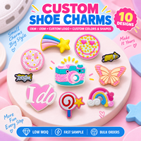 Breloques de chaussures en PVC de qualité supérieure, style dessin animé, pour la décoration de chaussures sur la plage – Fournisseur fabricant
