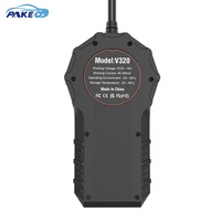 Escáner OBD2 V320, pantalla a Color de 2,8 pulgadas, herramienta de diagnóstico de coche, prueba de rendimiento, lector de código de error, Analizador de motor de batería