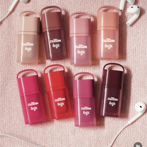 <span class=keywords><strong>Gloss</strong></span> à lèvres teinté hydratant et <span class=keywords><strong>repulpant</strong></span> à haute pigmentation, personnalisable, en gros, végétalien et sans cruauté, maquillage minéral waterproof - Product Image 5