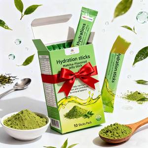 Barra de Gelatina con Sabor a Matcha OEM, Mejora la Hidratación Diaria, Vitalidad, Ayuda a Mantener la Hidratación, Suplemento Nutricional Deportivo - Product Image 1