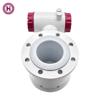 Medidor de Flujo Electromagnético DN15-DN2000 4-20mA RS485 de Acero Inoxidable para Control de Procesos Industriales, OEM Disponible