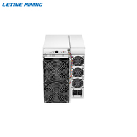 Mineur Aisc d'occasion S19 95T S19J PRO 104T S19pro-a 100T S19kpro 120T Bitmain Antminer Mineur crypto d'occasion pour l'extraction de Bitcoin