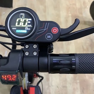 Unisex 1200W Tăng Tốc Động Cơ Có Thể Gập Lại Điện Xe Tay Ga 11 Inch Off Road Rộng Lốp M1 Mô Hình Thông Minh Pin Hai Bánh Xe Kép Mới - Product Image 4