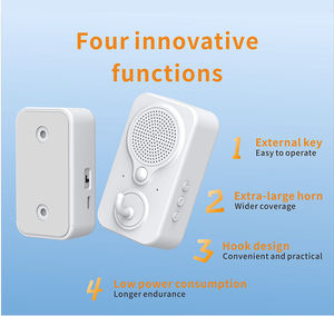 Sonnette Intelligente à Détection Infrarouge Humaine avec Diffusion Vocale pour Enregistrement Vocal Personnalisé <span class=keywords><strong>de</strong></span> 10 Secondes et Rappel <span class=keywords><strong>de</strong></span> Sécurité en Magasin (DIY) - Product Image 5