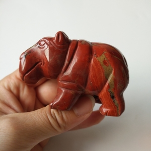 Fengshui-tallado de piedra roja de cristal curativo, tallado de animales de la india, decoración para <span class=keywords><strong>el</strong></span> hogar - Product Image 2