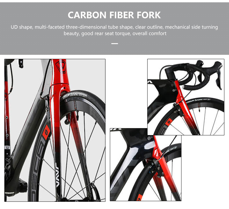 Light Weight 700C Carbon Fiber Bicycle High Quality Racing Road Bike Cycle For Sale