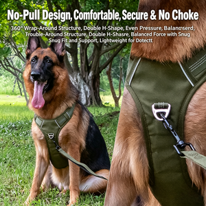 Cross-border H-type breathable dog chest belt out reflective large and medium-sized dog pet explosion-proof traction rope vest - Product Image 6