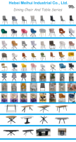 LUXE Design 360 °   Chaises de salle à manger pivotantes en tissu velours avec pieds en métal plaqué or
