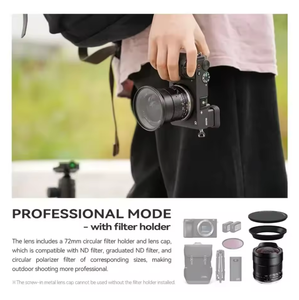 Ttartisan เลนส์มุมกว้างพิเศษ<span class=keywords><strong>105</strong></span> ° APS-C F2 10มม. สำหรับการถ่ายภาพกล้อง SONY E Fujifilm XF <span class=keywords><strong>Nikon</strong></span> <span class=keywords><strong>Z</strong></span> Canon EOS R M43 MOUNT - Product Image 4