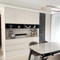 YALIG Hochwertiger Moderner Holz-Weinschrank und Vitrine für Wohnzimmer und Esszimmer Hausbar