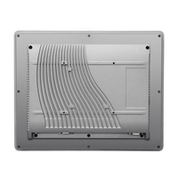 Écran tactile de 12.1 pouces complet en aluminium, 3558U RS232 485 IP65, pc industriel pour le contrôle de la production