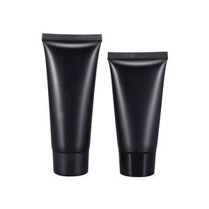 Tubo suave de plástico Personalizado 1OZ 2OZ 5OZ 8OZ Envase cosmético negro Tubo suave 30ml 50ml 100mL Tubo acondicionador de champú al por mayor - Product Image 2
