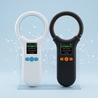 W91A Lector de Microchip Portátil para Mascotas, Escáner RFID FDX-B, Pantalla OLED, Almacenamiento de Datos para Identificación Veterinaria de Ganado