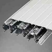 Système de grille de plafond en T en acier galvanisé peint, profilés T et croisillons, résistant à la corrosion, haute résistance, pour bureaux commerciaux et hôtels