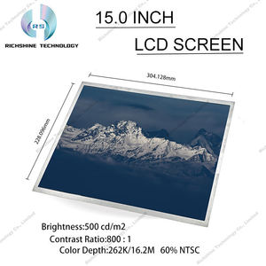 หน้าจอแสดงผล LCD อุตสาหกรรม AuO ขนาด 15 นิ้ว LVDS 30 พิน รุ่น G150XTN06.1 พร้อมไฟแบ็คไลท์ WLED อัตราส่วน 16:9 สภาพใหม่  แบบ A-Si ป้องกันแสงสะท้อน - Product Image 4