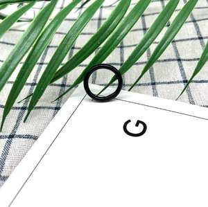 Kadın kızlar için parlak altın yüzük jöle silikon halka takı aksesuar - Product Image 4