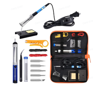 Kit de <span class=keywords><strong>fer</strong></span> à <span class=keywords><strong>souder</strong></span> de vente chaude pointes de <span class=keywords><strong>fer</strong></span> à <span class=keywords><strong>souder</strong></span> de rechange <span class=keywords><strong>fer</strong></span> à <span class=keywords><strong>souder</strong></span> réglable en température - Product Image 1