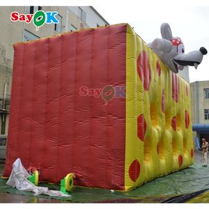 <span class=keywords><strong>Jouet</strong></span> gonflable d'obstacle de forage de trou de fromage amusant pour enfants et adultes - Product Image 4