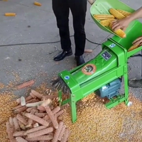 TX vente chaude machines agricoles 1500-2500 kg/h essence gsoline moteur diesel maïs décortiqueuse et batteuse maïs décortiqueuse