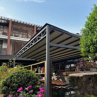 Auvent pliable intelligent, auvent haut de gamme pour restaurants
