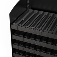 Étagère à cigarettes poussoir étagères d'épicerie système de poussoir support de porte-cigarettes poussoir d'étagère à ressort automatique