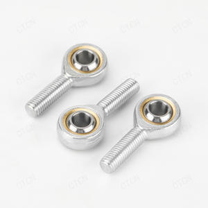 Rotules à billes en acier à haute teneur en carbone PTFE autolubrifiantes M20X1.5, roulement à œil de poisson SA20TK avec filetage extérieur SIJK20C - Product Image 1